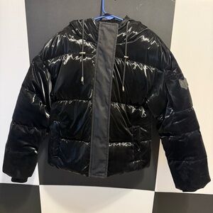 Scotch Bonnet The Magic Mangave High Collar Hood Bomber Jacket, Euphoric size 12